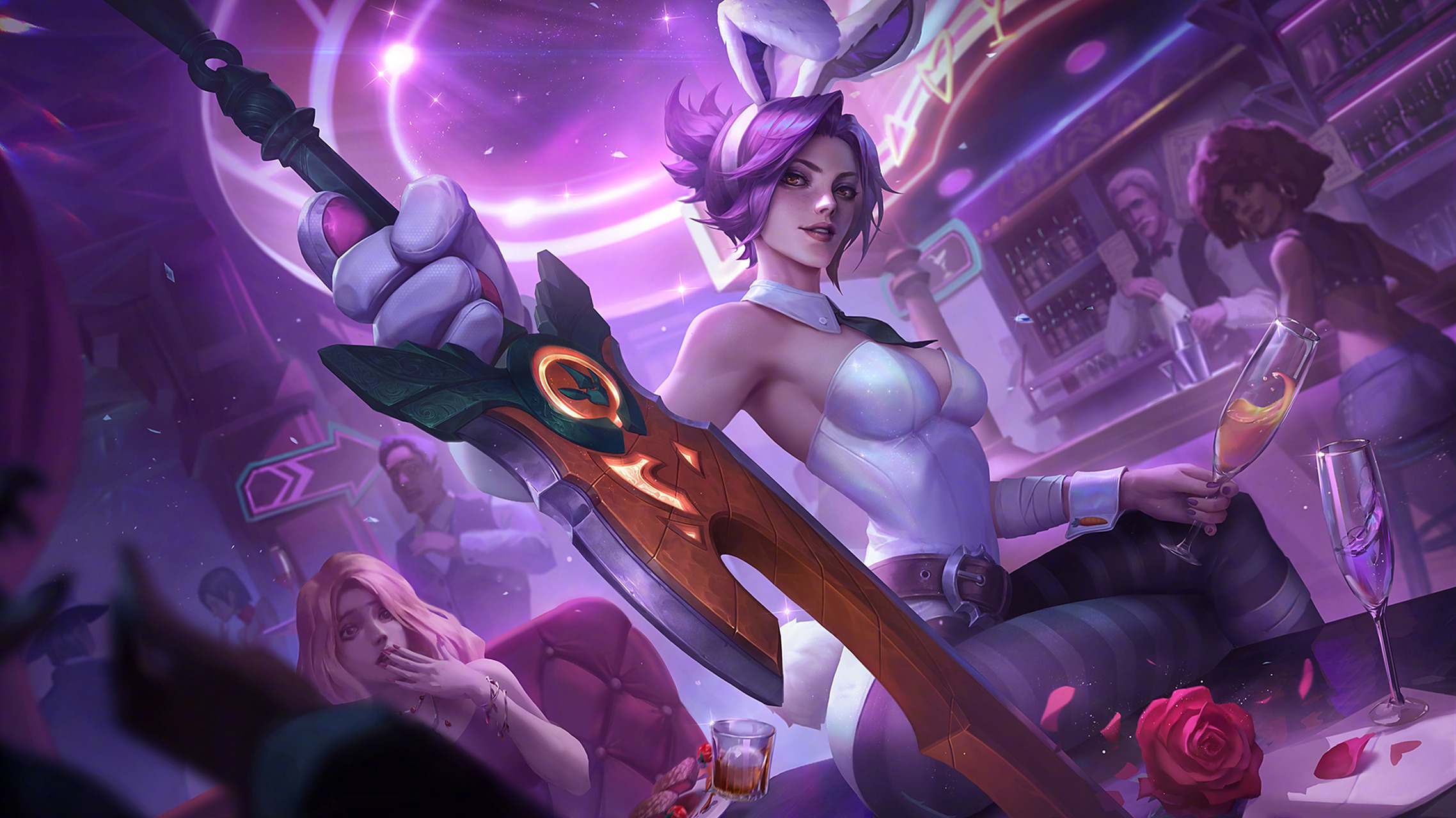 LPL主持夏安与秋晒照：抓拍出了三头六臂